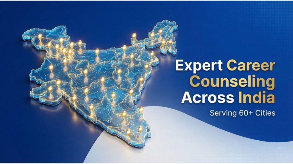 Career Counseling Locations India Map