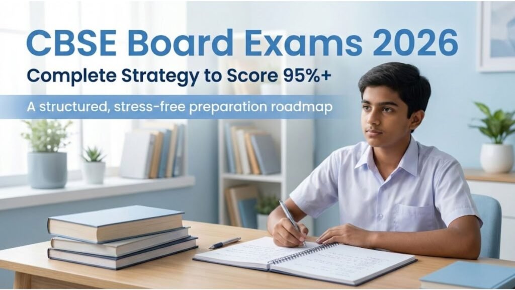 
CBSE Board Exams 2026 complete strategy to score 95 percent without burnout

