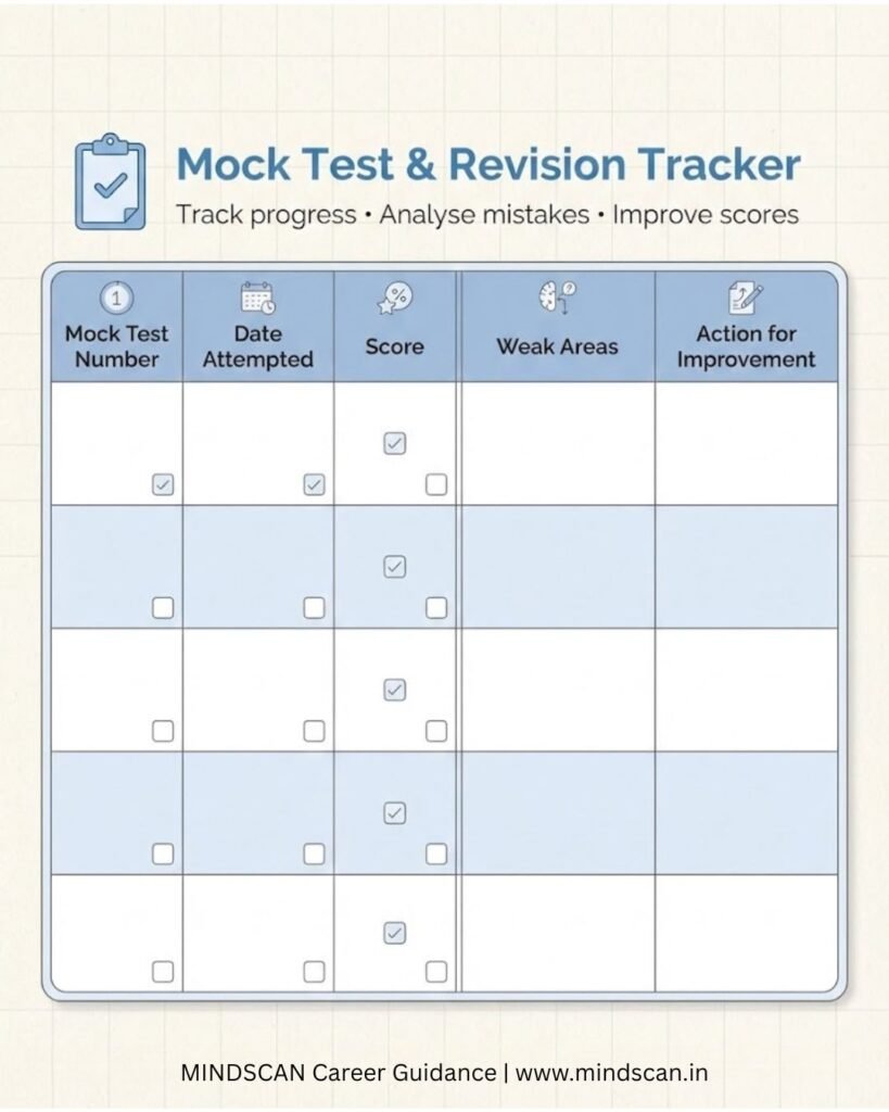 Mock test and revision tracker for CBSE board exams 2026