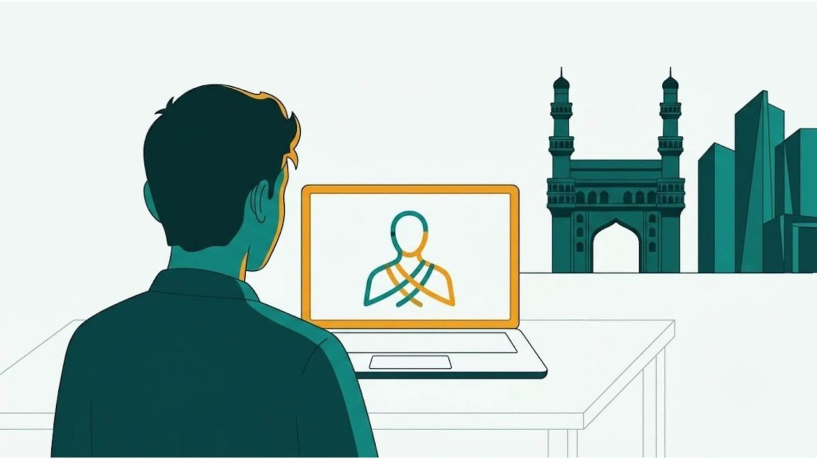 Career counselling in Hyderabad &mdash; a student in a 1-on-1 online session with a certified career coach