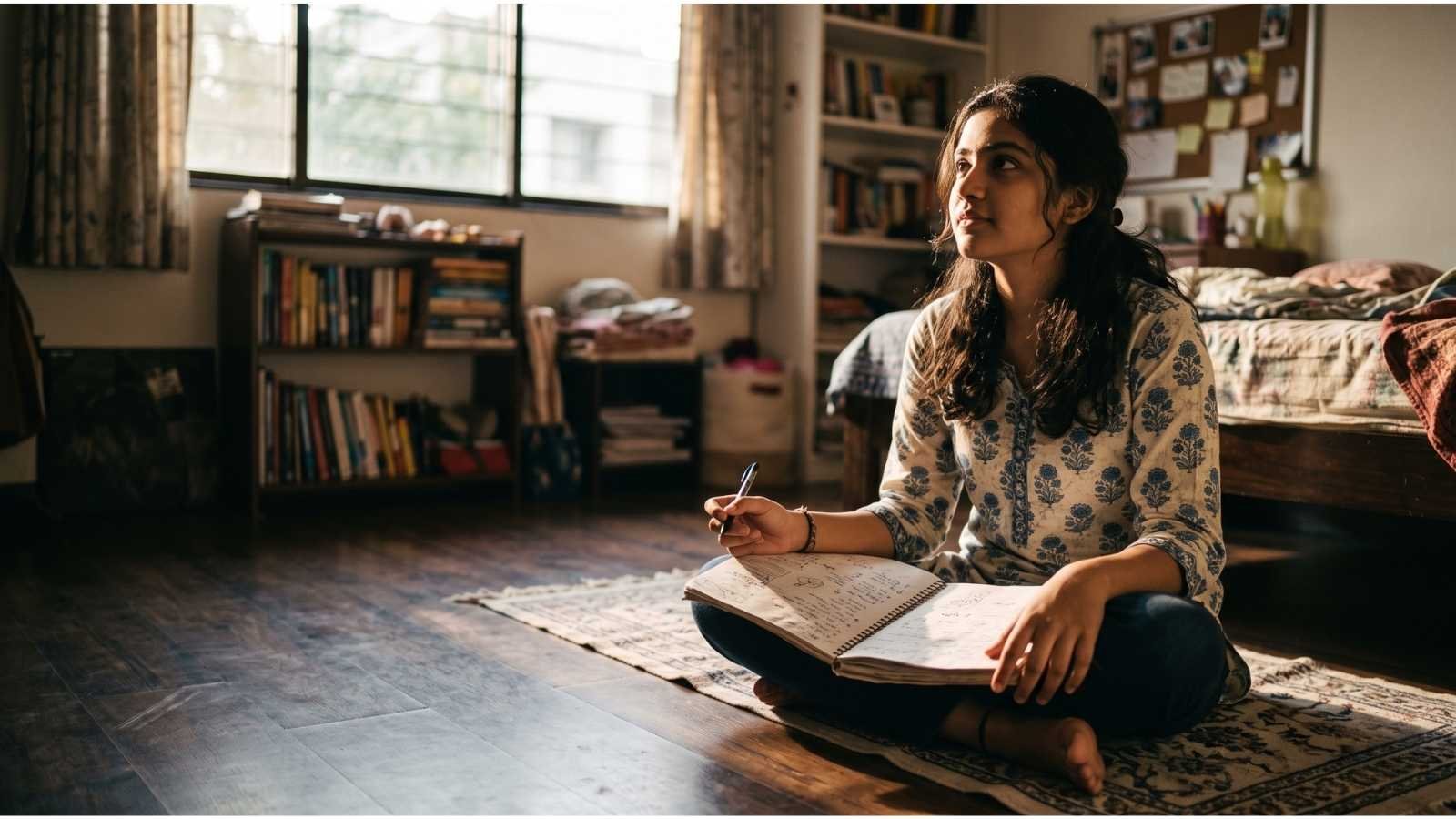 Indian student discovering her career personality through a RIASEC-based assessment